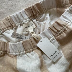 Laude the Label Linen Striped Shorts